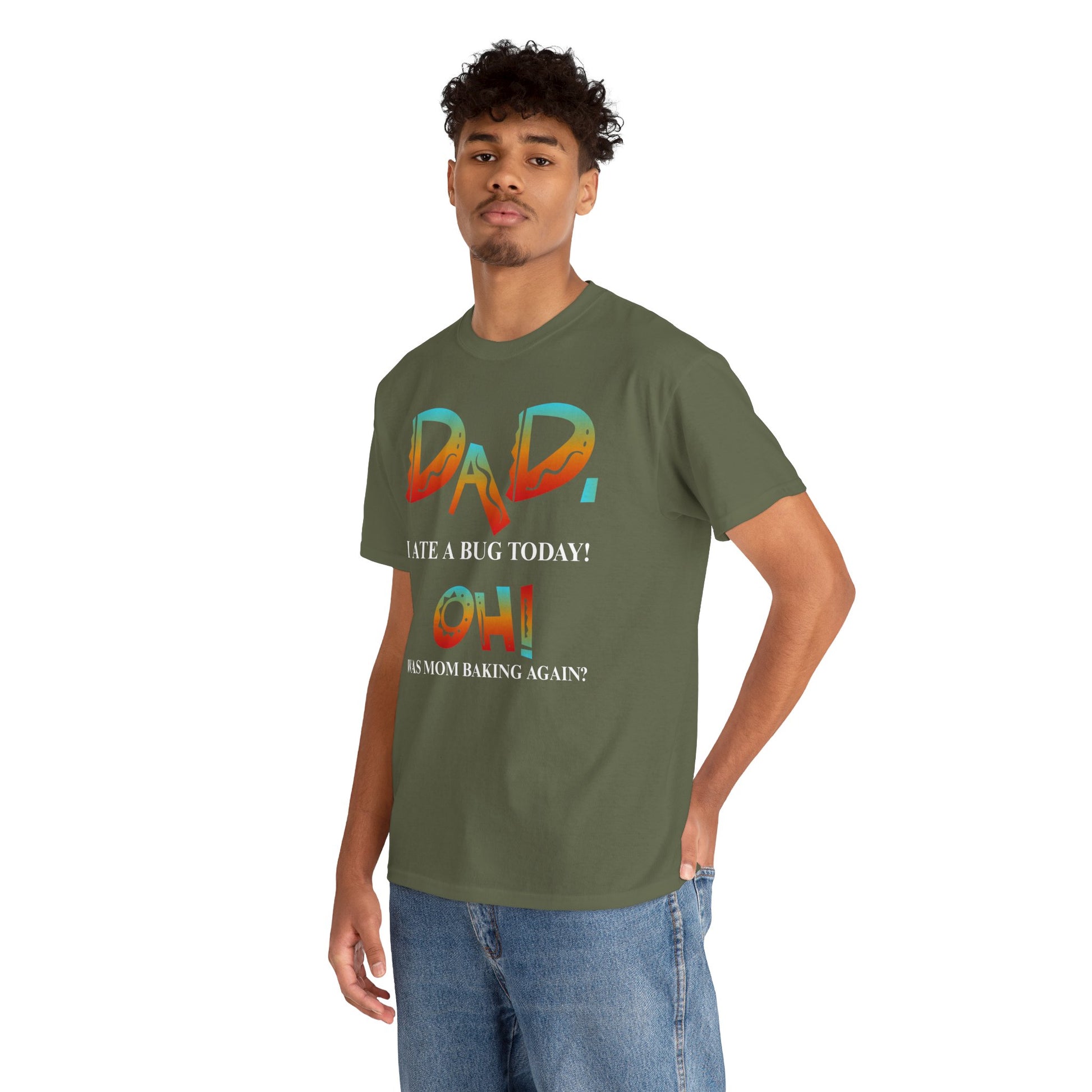 Dad I Ate a Bug Adult T-shirt,  The Emperor's New Groove Style, Funny, Father's Day, Dad jokes