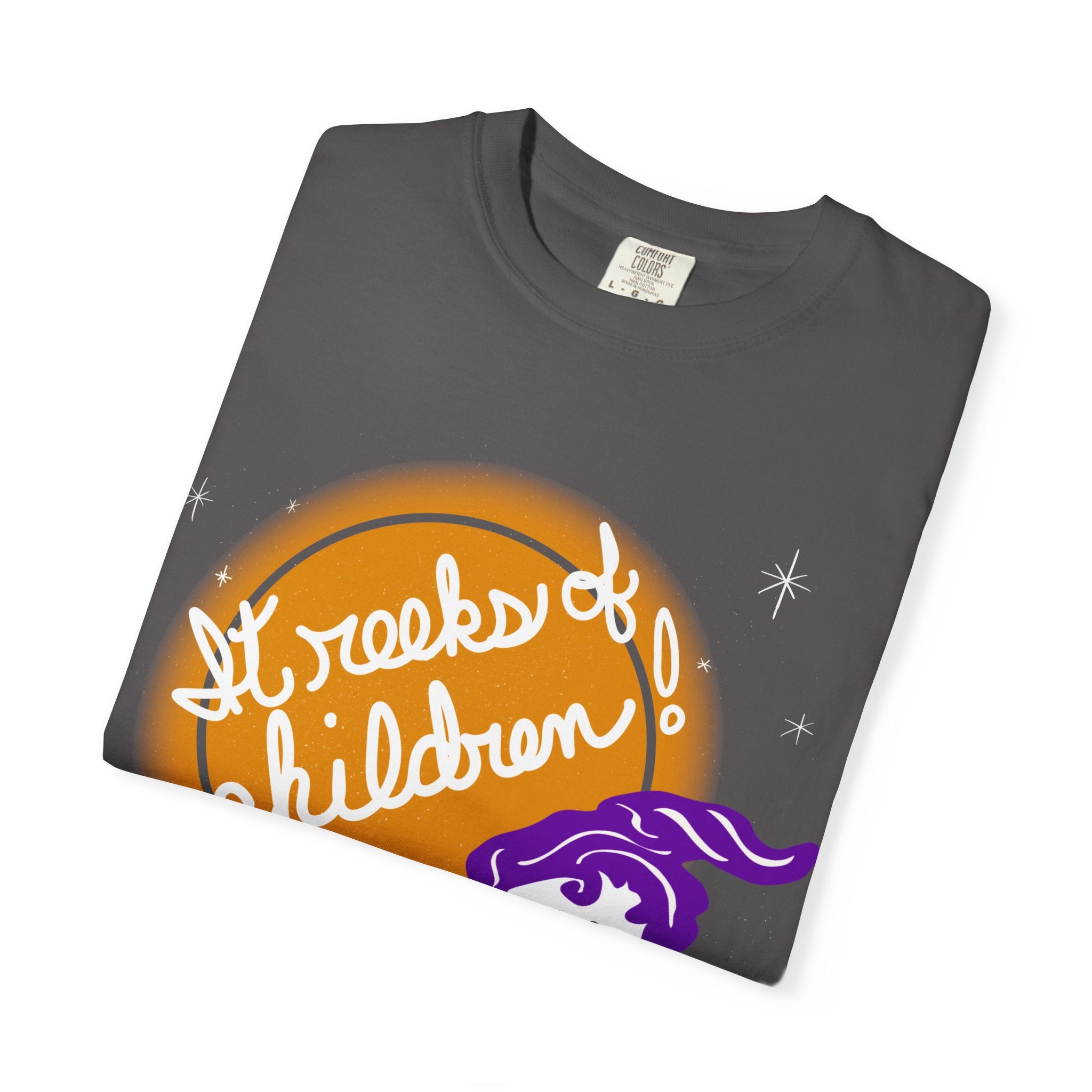 Hocus Pocus Comfort Colors T-shirt, It Reeks of Children Halloween Tee, Ghost Coffee Cup Shirt, Subtle Park Design