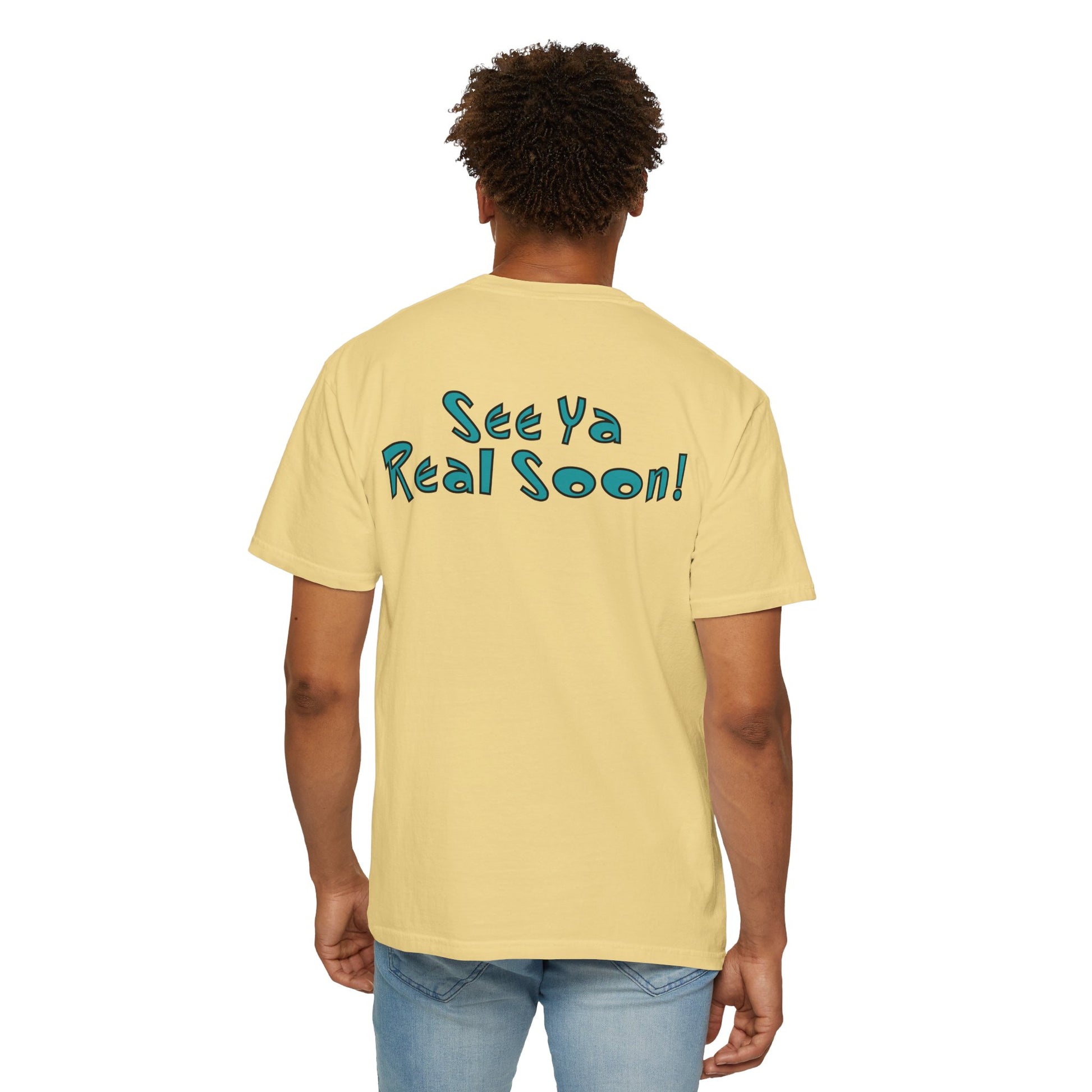 Hiya Pal, See Ya Real Soon, Adult Disney Tee, Double Sided, Mickey shirt, Magic Kingdom t-shirt, Subtle Disney shirt