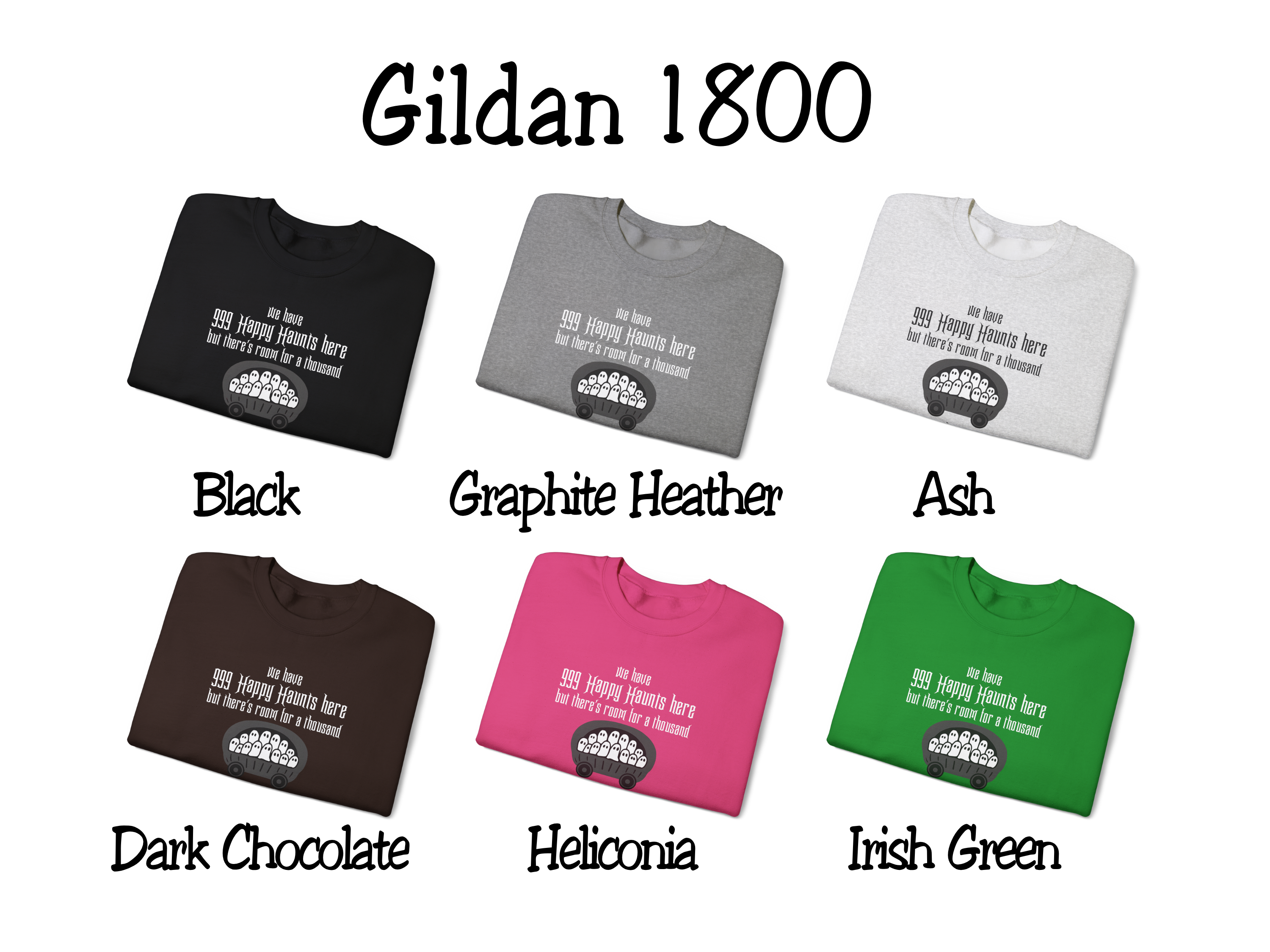 The Haunted Mansion Glidan Sweatshirt, Halloween Shirt, Ghost Happy Haunts