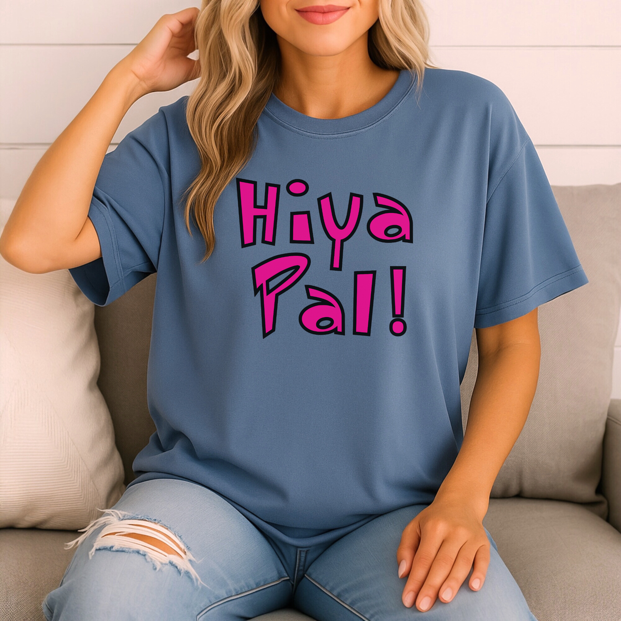 Hiya Pal, See Ya Real Soon, Double Sided, Adult Disney Tee, Mickey shirt, Magic Kingdom shirt, Subtle Disney shirt