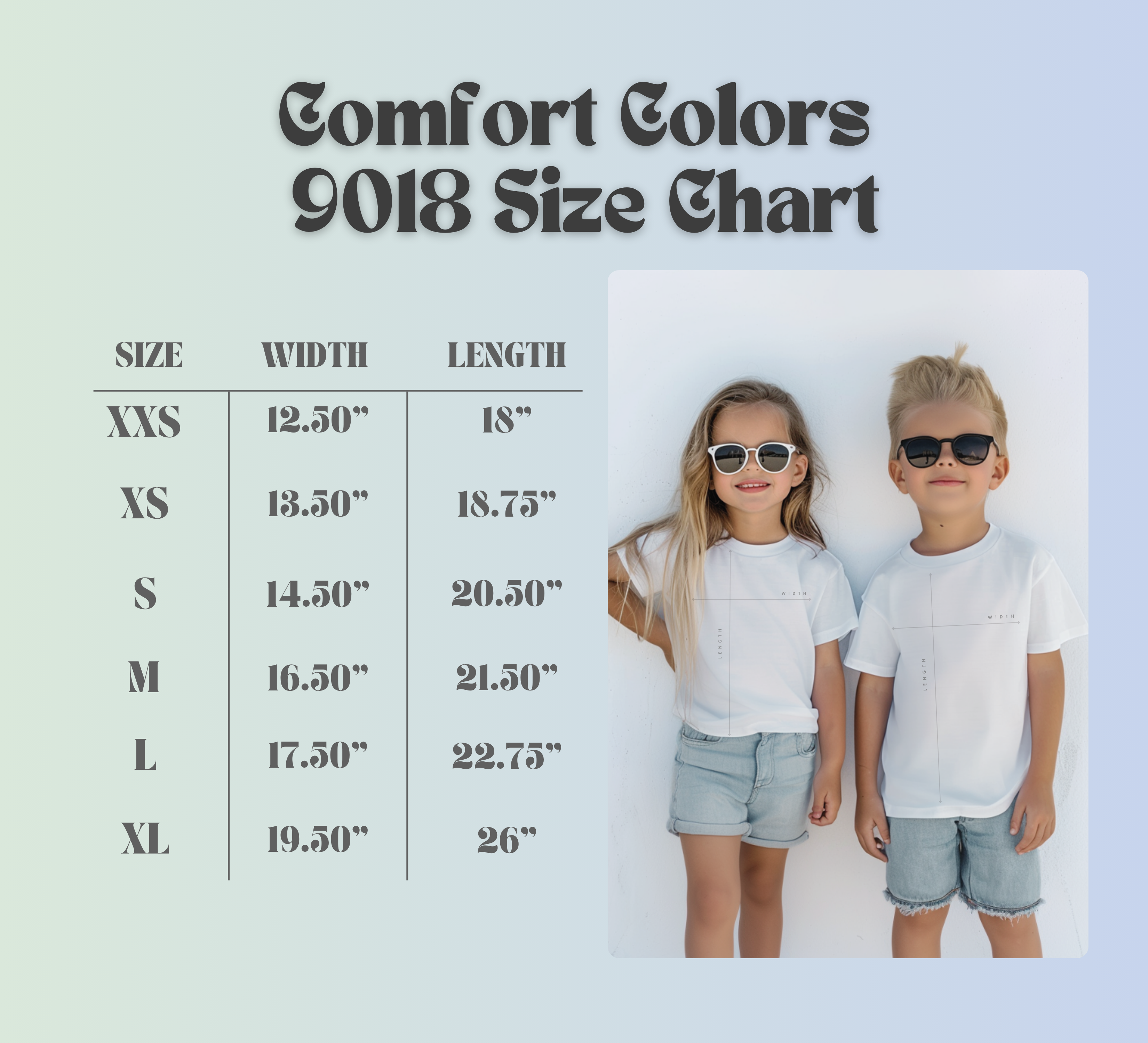 Holly Jolly Youth Comfort Colors T-shirt, Kids Christmas Shirt, Matching Family Pajamas, Holiday Tee