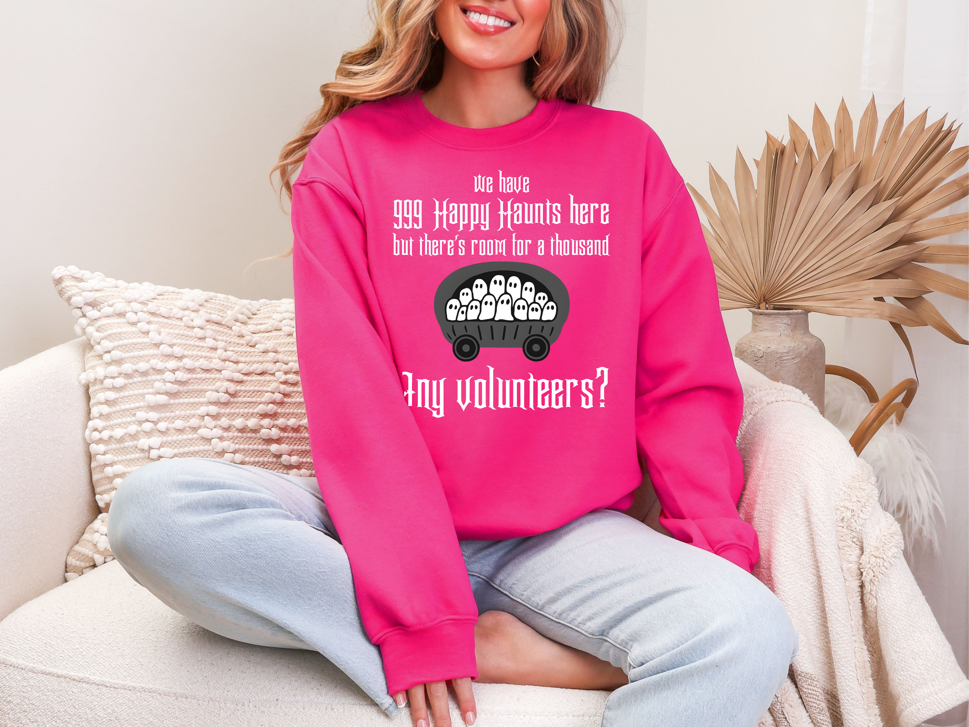 The Haunted Mansion Glidan Sweatshirt, Halloween Shirt, Ghost Happy Haunts